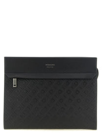 Ferragamo Ferragamo Monogram Pouch Black