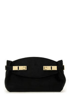 Ferragamo Women's Hug Soft Bag Black
