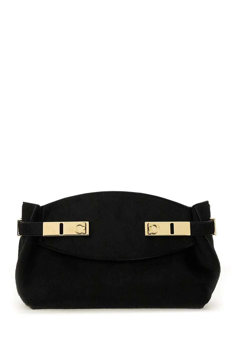 Ferragamo Women's Hug Soft Bag Black