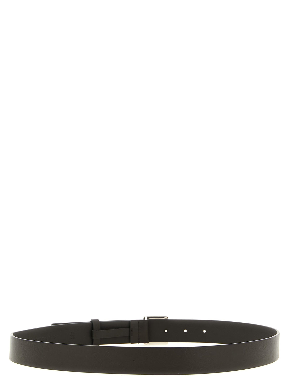 Fendi Men's Leather Belt Black, view 2