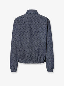 Fendi Men's FF Canvas Jacket Blue