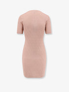 Fendi Women's FF Cotton and Viscose Dress Blue, view 4