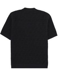 Fendi Men's FF Cotton Shirt Black
