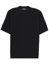 Fendi Men's FF Cotton Shirt Black