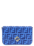 Fendi FF Diamonds Wallet on Chain Blue