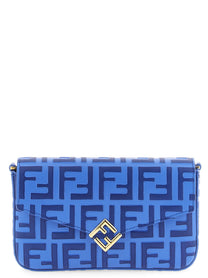 Fendi FF Diamonds Wallet on Chain Blue