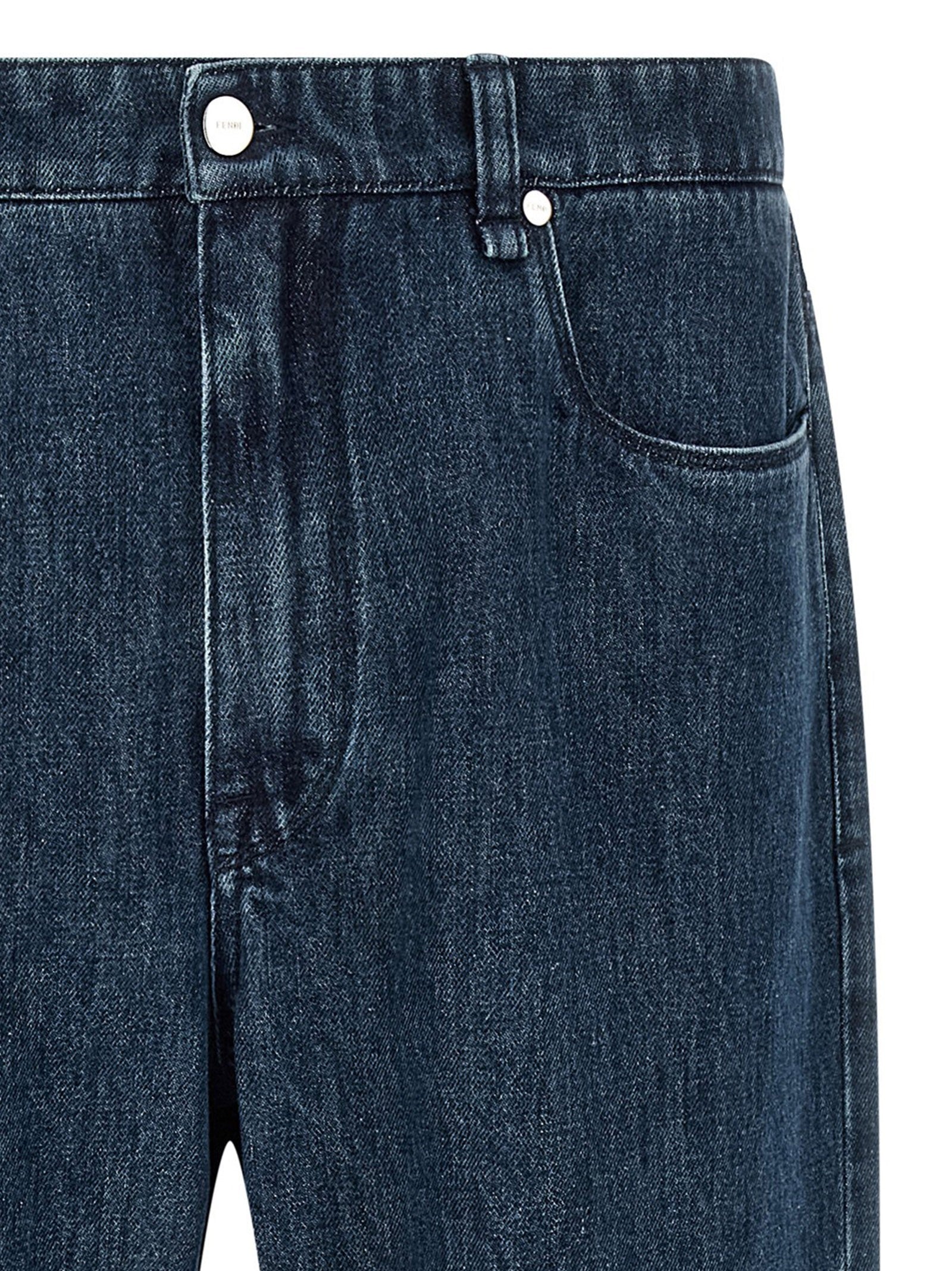 Fendi FF Inner Jeans Blue