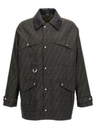 Fendi FF Jacket Brown