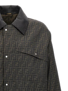Fendi FF Jacket Brown, view 3