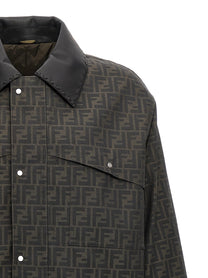 Fendi FF Jacket Brown
