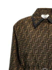 Fendi FF Jacket Brown