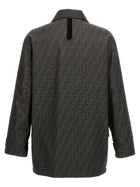 Fendi FF Jacket Brown, view 2