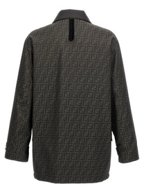 Fendi FF Jacket Brown
