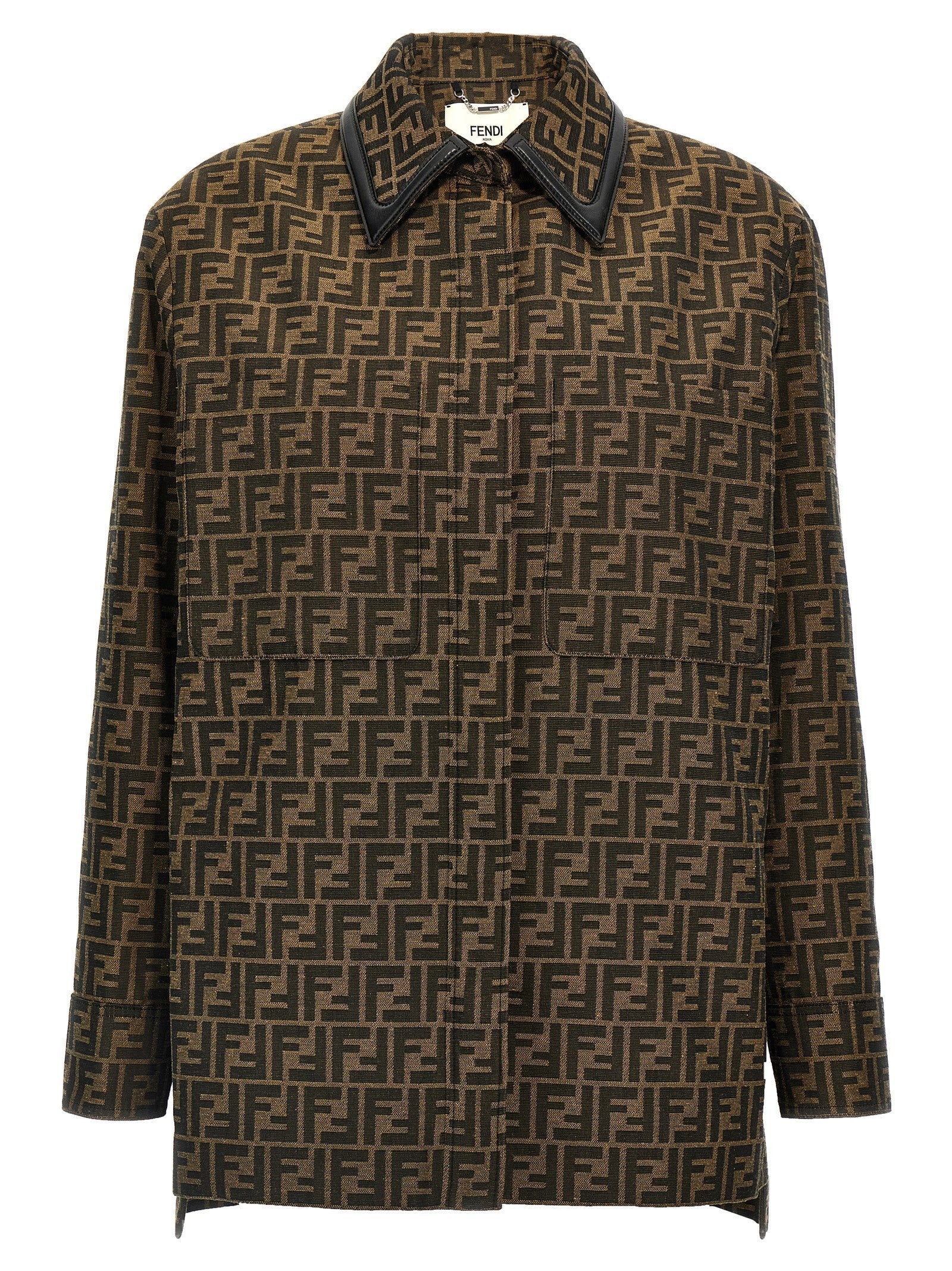 Fendi FF Jacket Brown
