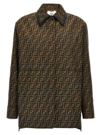 Fendi FF Jacket Brown