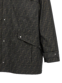 Fendi FF Jacket Brown