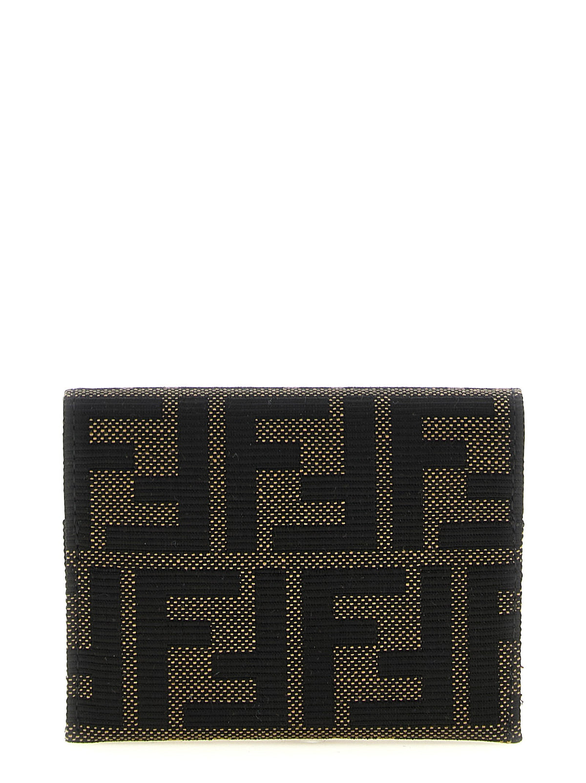 Fendi FF Jacquard Cardholder Brown, view 2
