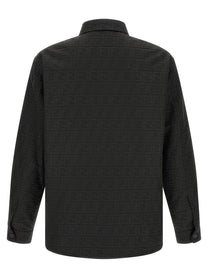 Fendi FF Jacquard Overshirt Black