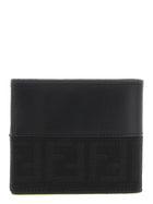 Fendi FF Jacquard Wallet Black, view 2