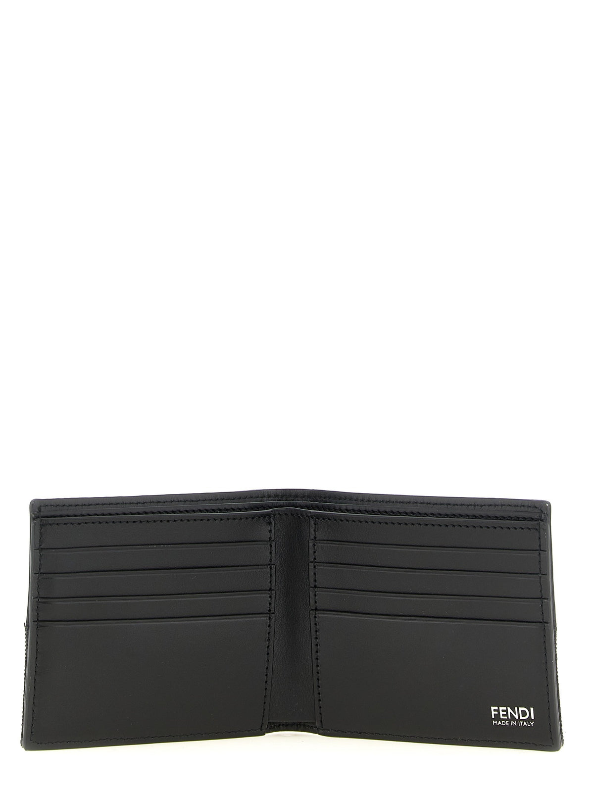 Fendi FF Jacquard Wallet Black