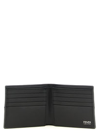 Fendi FF Jacquard Wallet Black