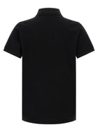Fendi FF Metallic Polo Shirt Black, view 2