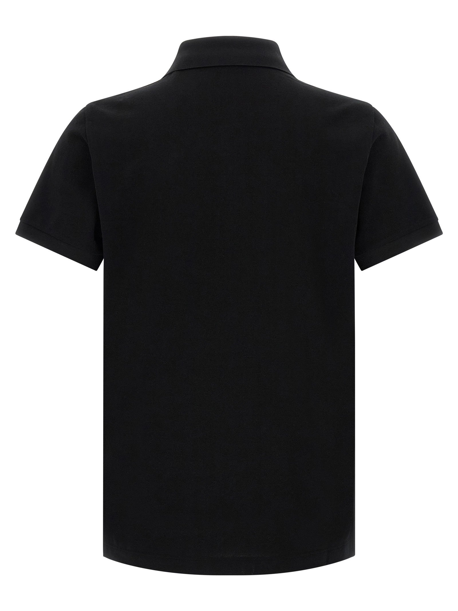 Fendi FF Metallic Polo Shirt Black