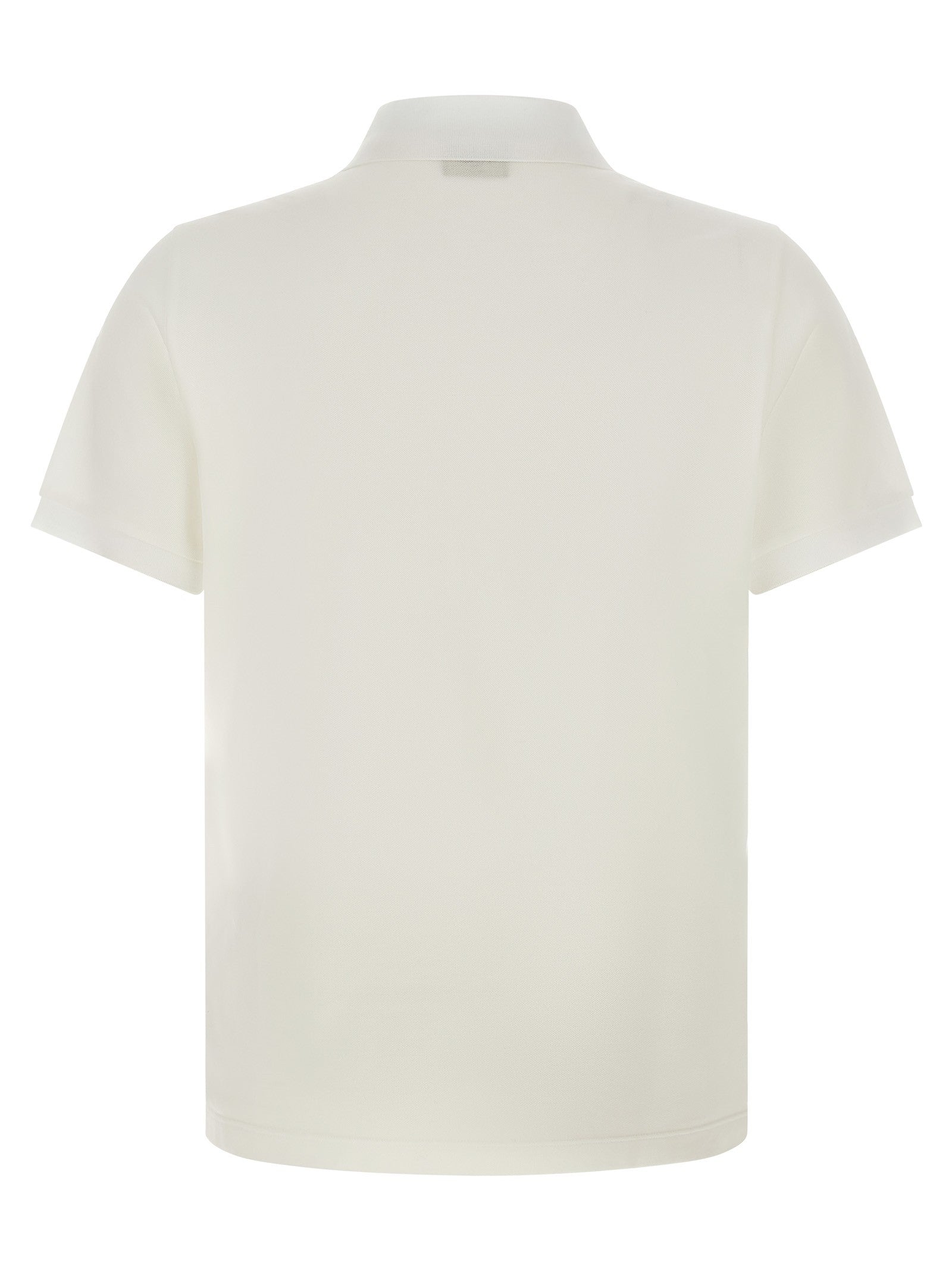 Fendi FF Metallic Polo Shirt White