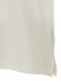 Fendi FF Metallic Polo Shirt White