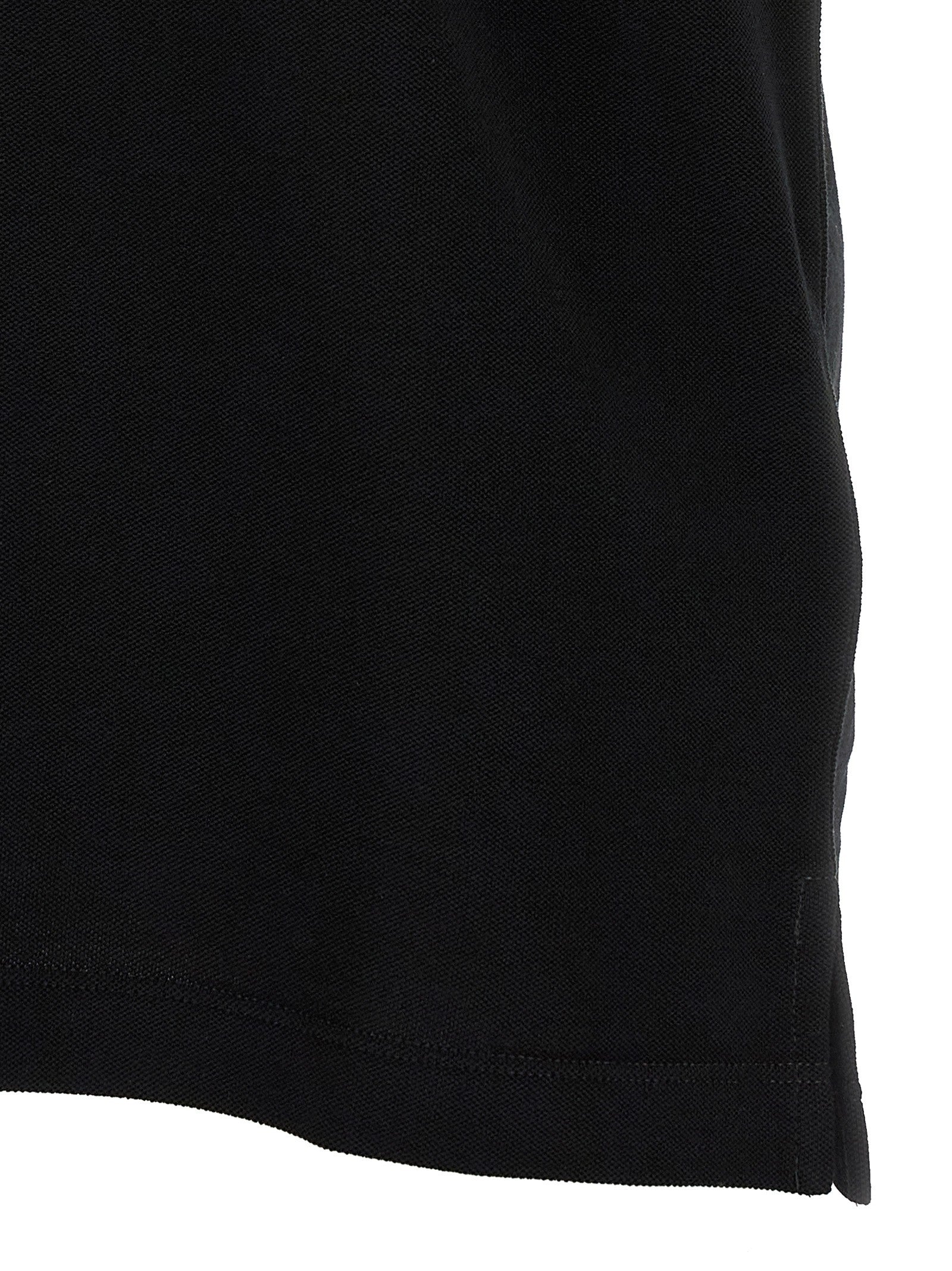 Fendi FF Metallic Polo Shirt Black