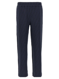 Fendi FF Monogram Joggers Blue