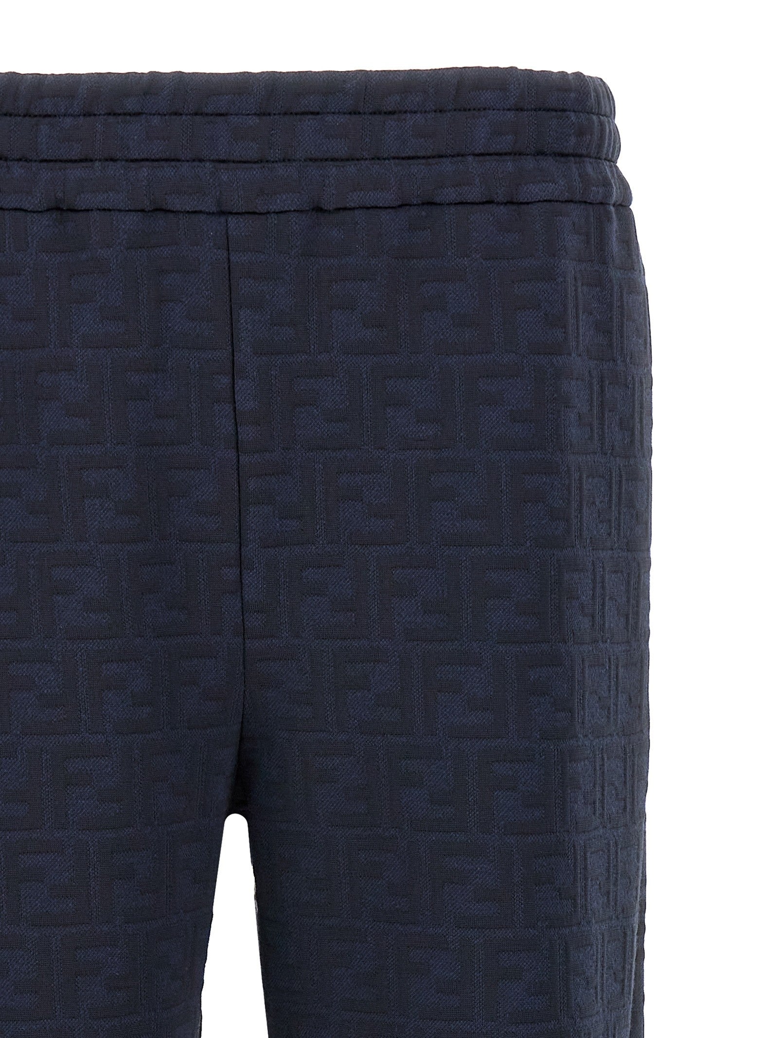 Fendi FF Monogram Joggers Blue