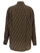 Fendi FF Monogram Shirt Brown