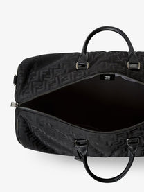 Fendi Men's FF Nylon Duffel Bag Black