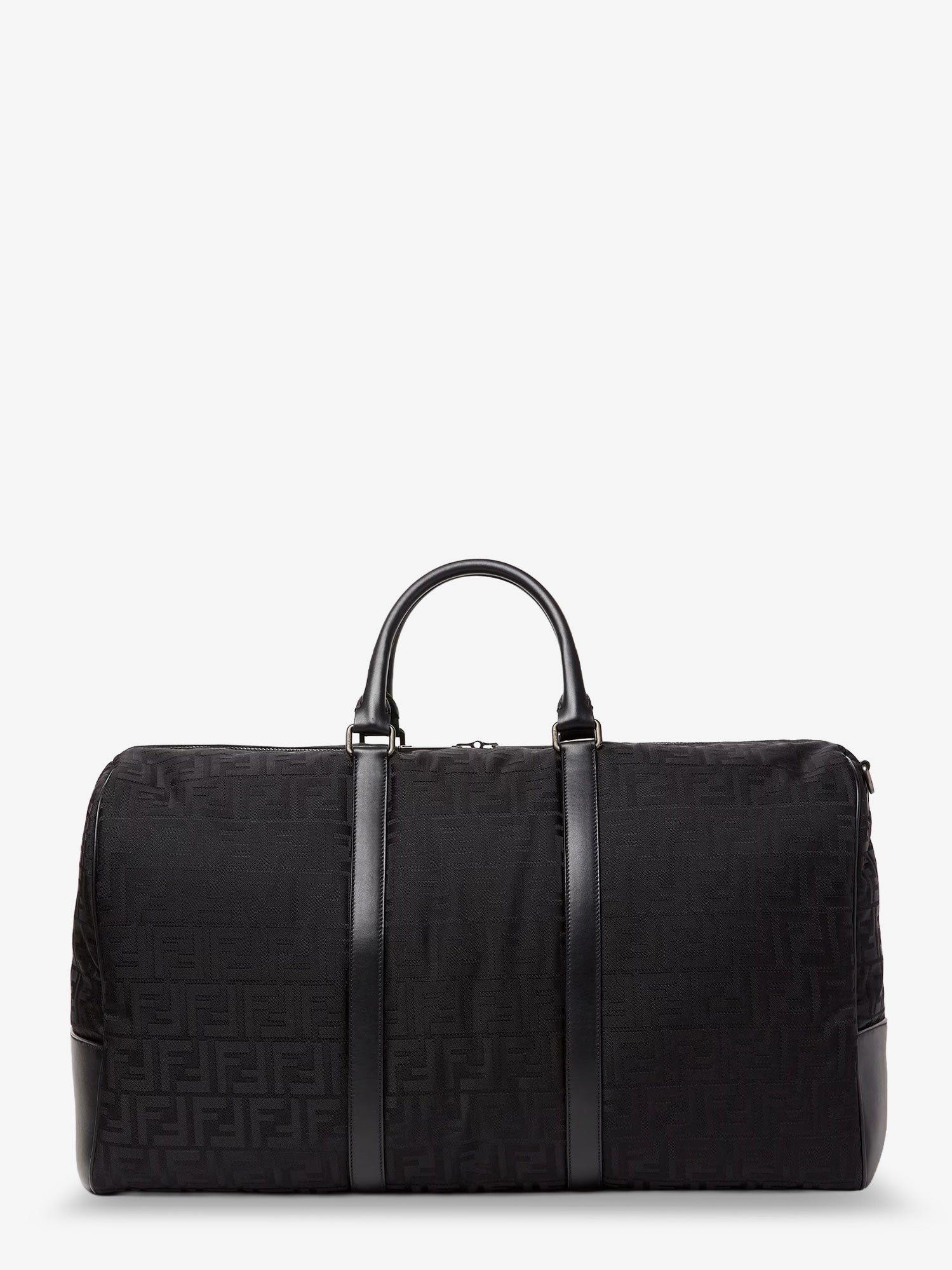 Fendi Men's FF Nylon Duffel Bag Black
