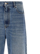 Fendi FF Patch Jeans Saddlery Blue, view 3