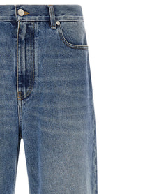 Fendi FF Patch Jeans Saddlery Blue