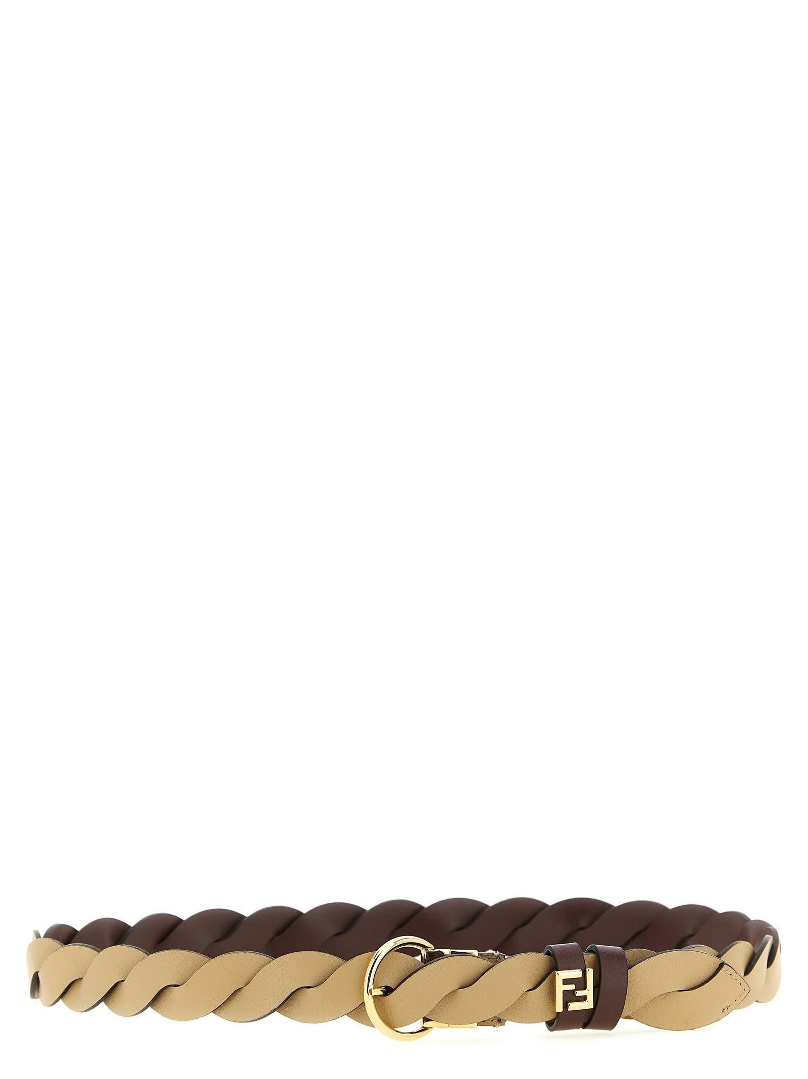 Fendi FF Reversible Belt Gold