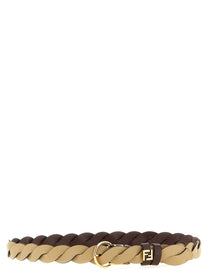 Fendi FF Reversible Belt Gold