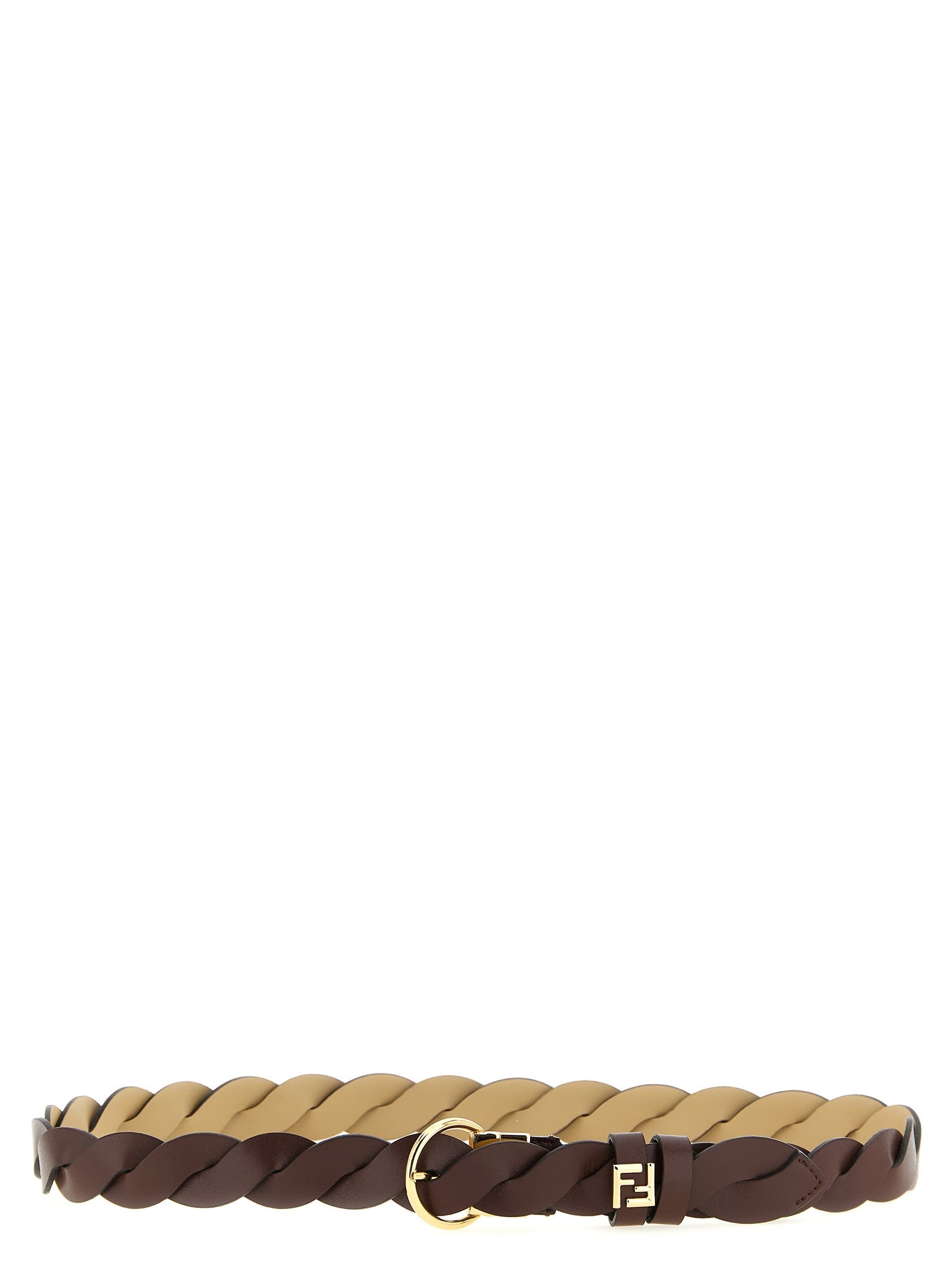 Fendi FF Reversible Belt Gold