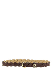 Fendi FF Reversible Belt Gold