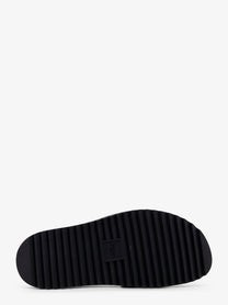 Fendi Men's FF Rubber Slides Black