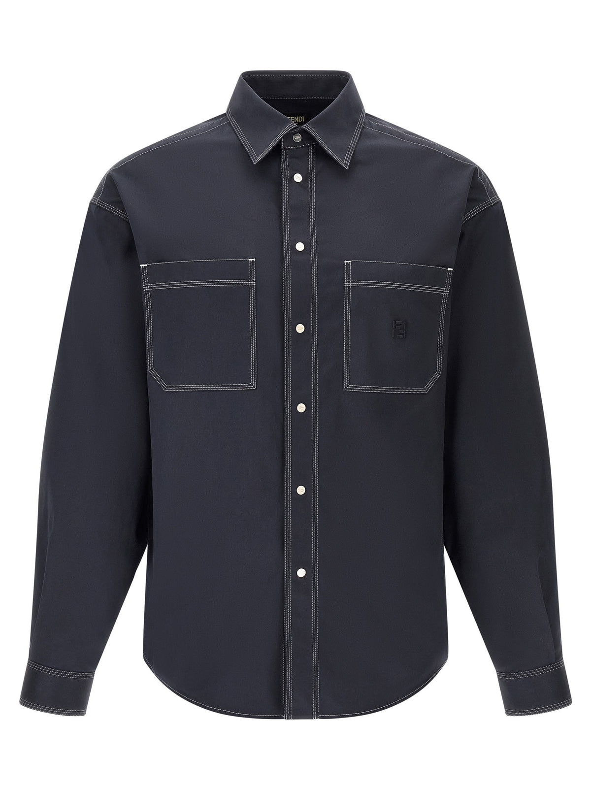 Fendi FF Selleria Shirt Blue