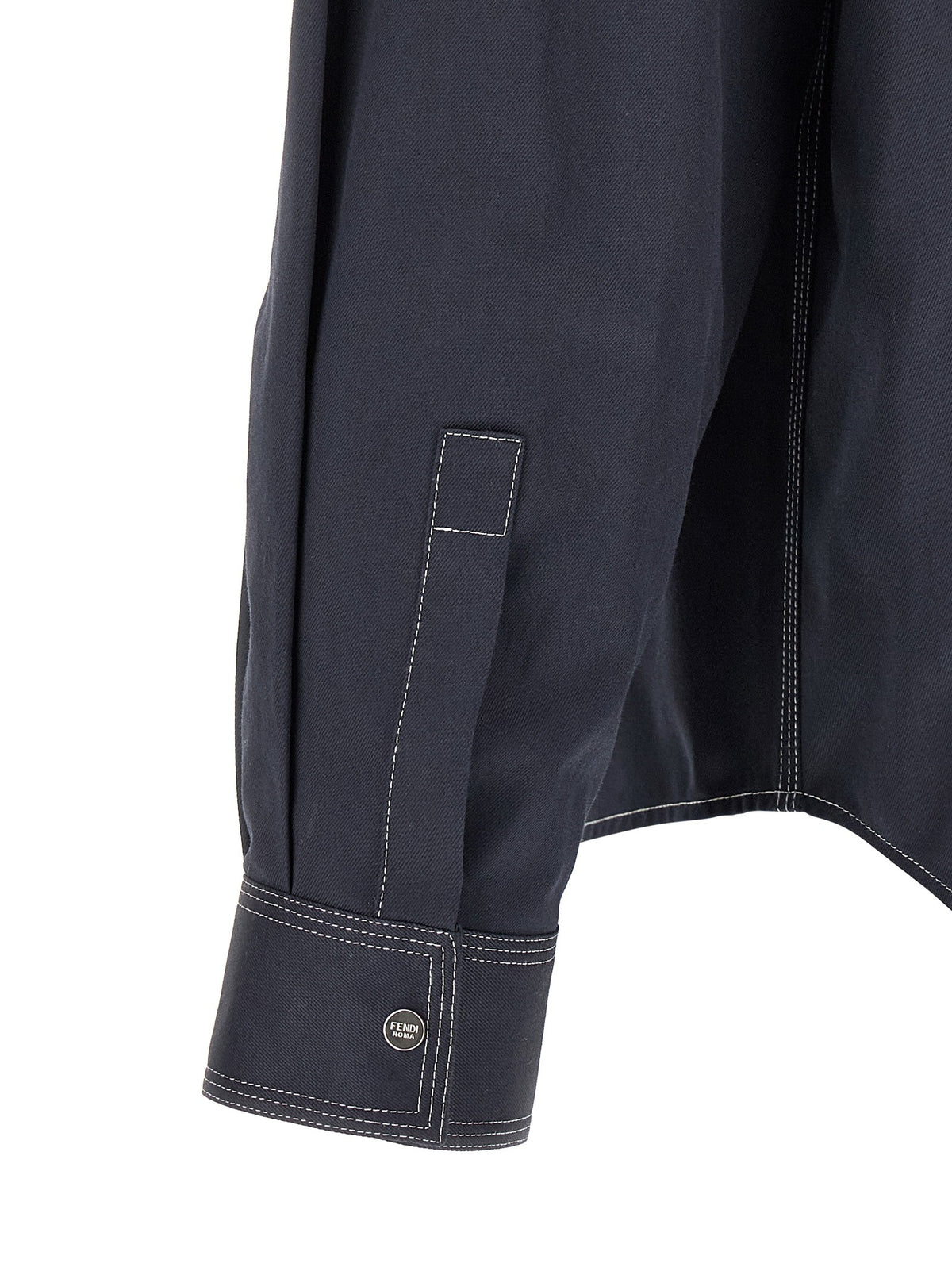 Fendi FF Selleria Shirt Blue, view 4