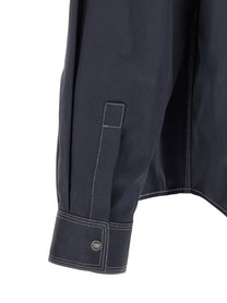 Fendi FF Selleria Shirt Blue, view 4