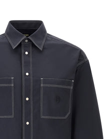 Fendi FF Selleria Shirt Blue, view 3