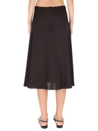 Fendi Women's FF Silk Skirt Brown, view 4