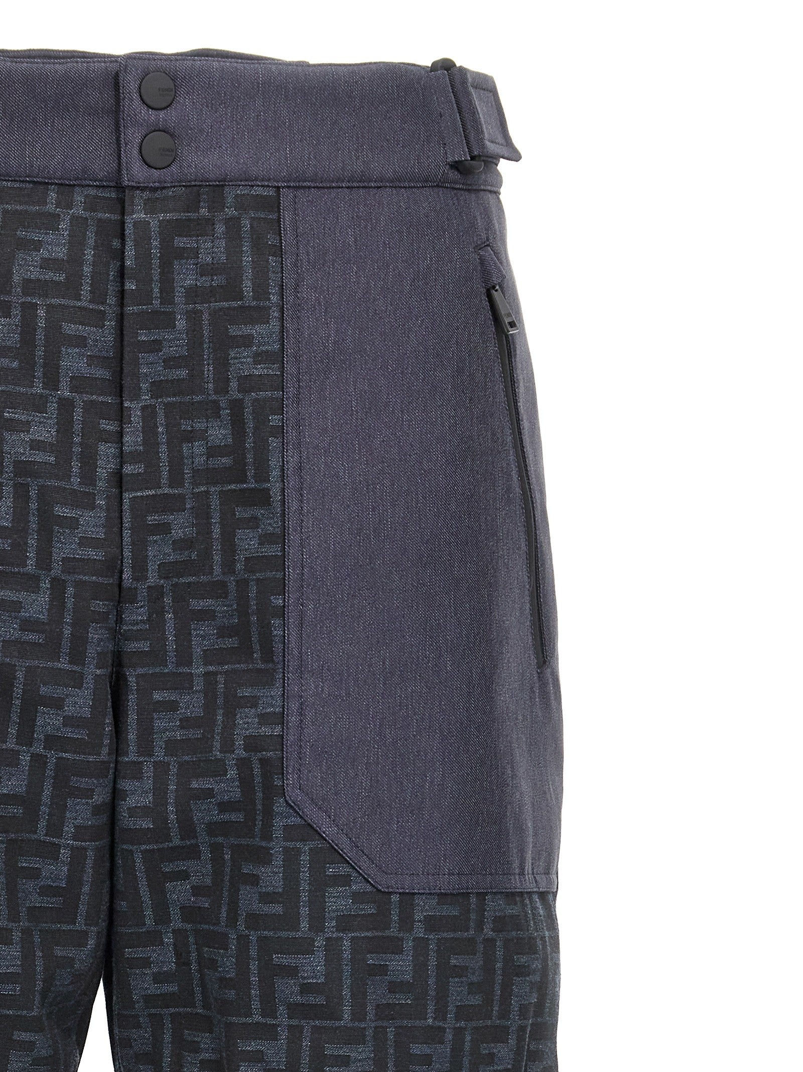 Fendi FF Ski Pants Blue
