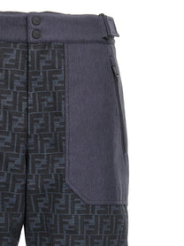 Fendi FF Ski Pants Blue