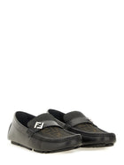 Fendi Men's FF Squared Driver Brown, view 2